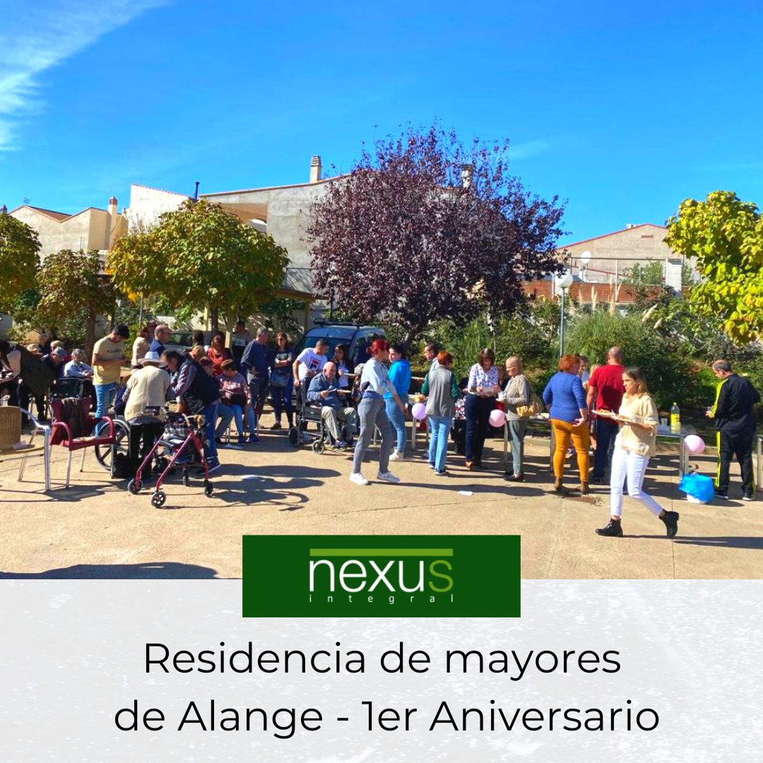 integral_nexus's tweet photo. 💚 Ha pasado un año desde iniciamos nuestra actividad en la residencia de mayores de Alange. ¡Y qué bonito año! 

😍 Nos hemos adaptado a nuestras nuevas rutinas y hemos hecho grandes nuevos amigos. https://t.co/CLjhTpzM2R