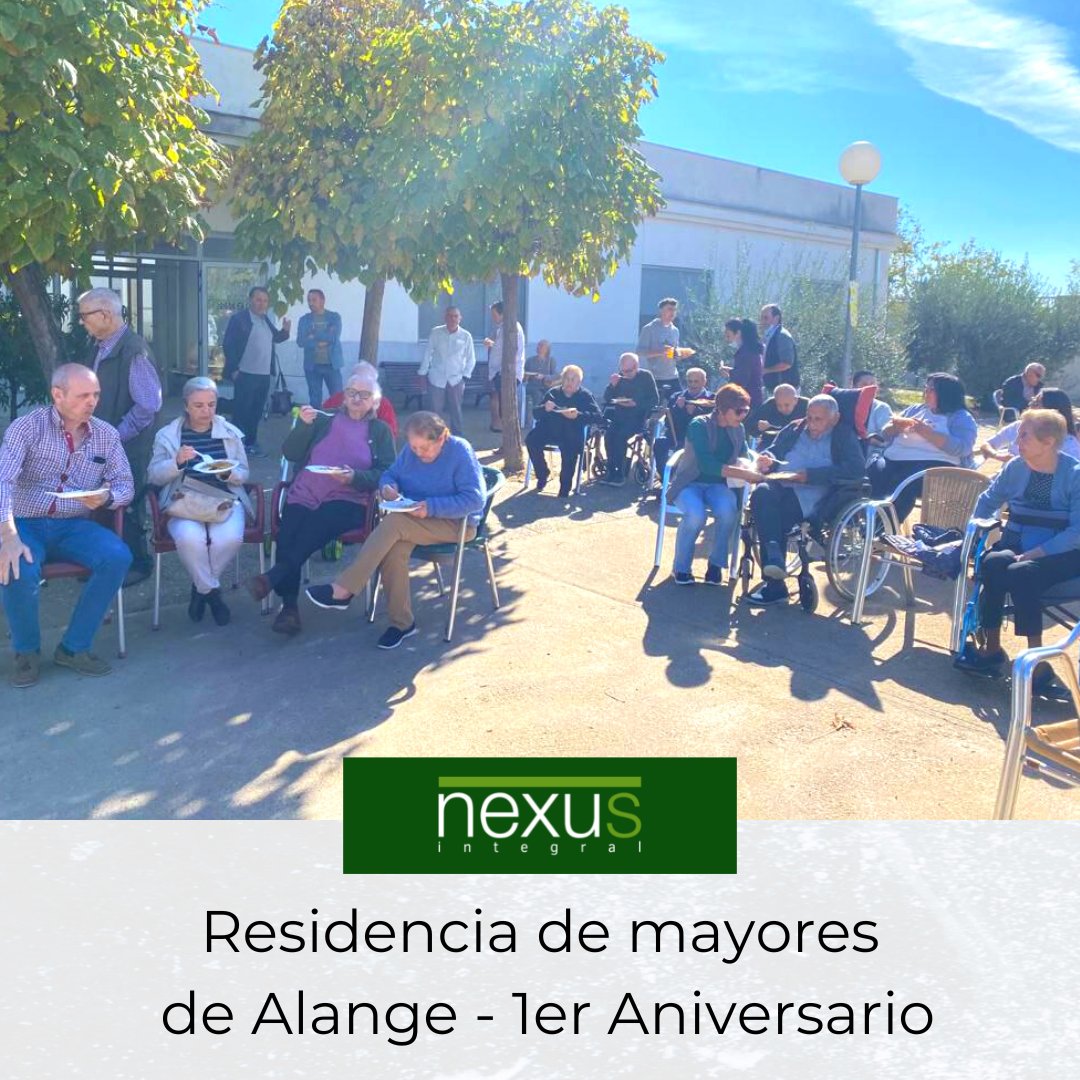 integral_nexus's tweet photo. 💚 Ha pasado un año desde iniciamos nuestra actividad en la residencia de mayores de Alange. ¡Y qué bonito año! 

😍 Nos hemos adaptado a nuestras nuevas rutinas y hemos hecho grandes nuevos amigos. https://t.co/CLjhTpzM2R
