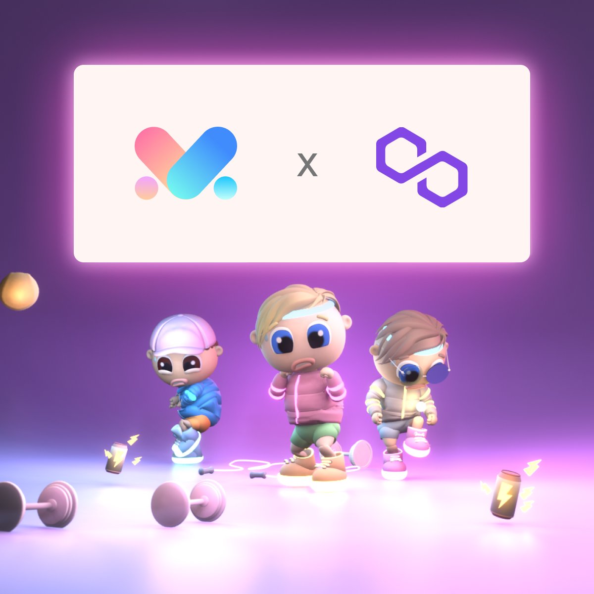 🚀 @metagymland is excited to be building #onPolygon and is proud to collaborate with @polygonstudios! Powered by Polygon!

Building #onPolygon will help us bring our vision to reality!

How?