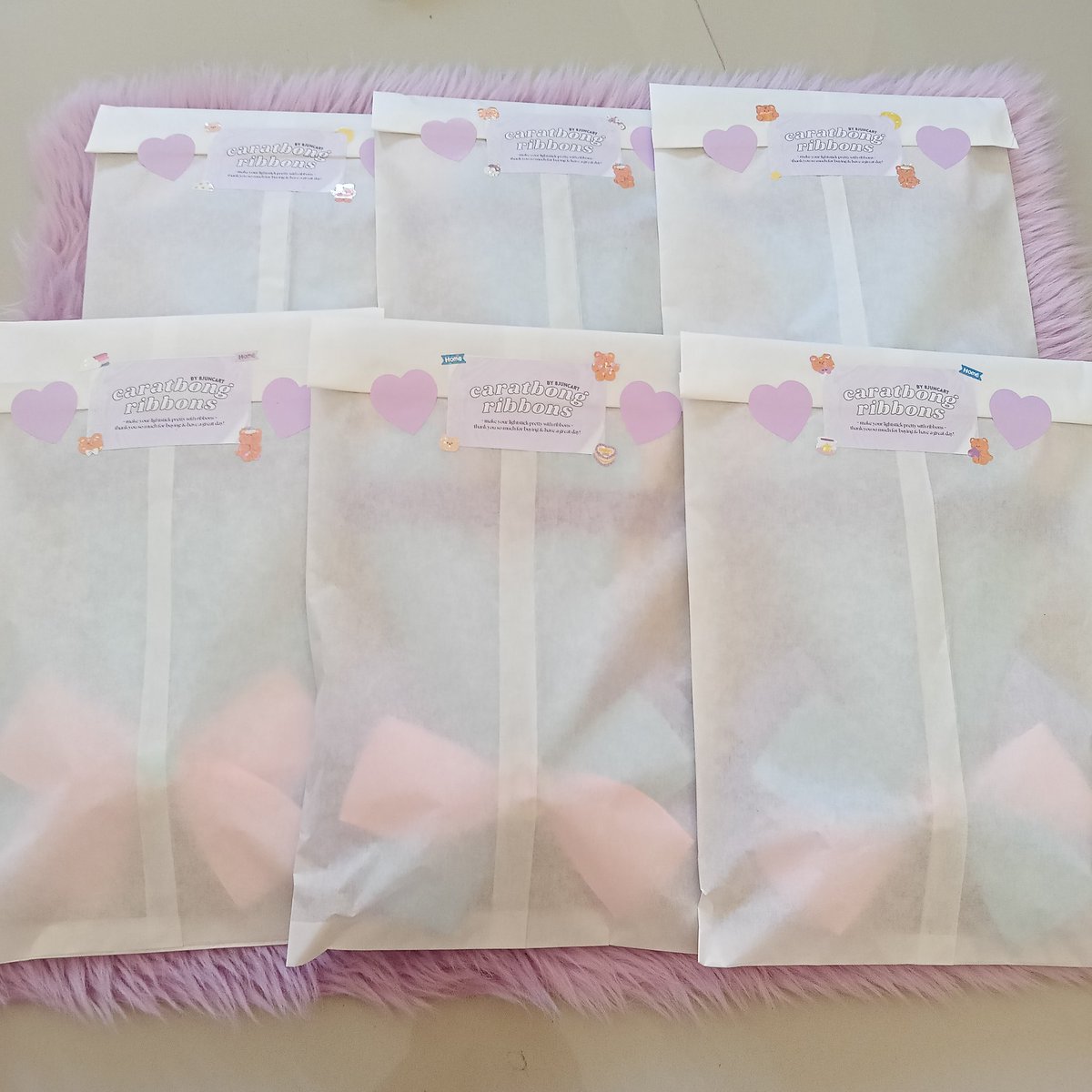 8juncart's tweet photo. #8updates :: #8proofs π·
β 6 ribbon parcels for shipped out today!
next ship out on friday! wala kasi me tmrw. https://t.co/gsPXExH76D