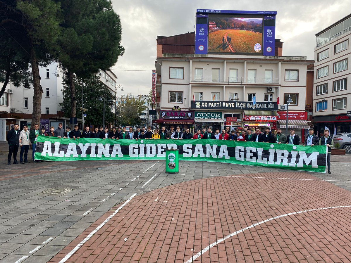 Delice bir sevda, delice bir tutku bu...
Görele Deplasman Hatırası #ForzaÜnye #deplase