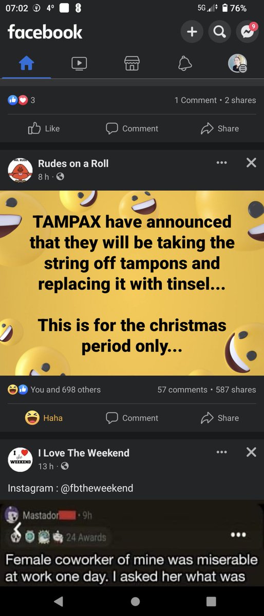 Off to stock up on my Xmas tampons 😂Brrrr is bloody cold this morning. Glad it's assignment week, I've got an excuse to stay in 😂