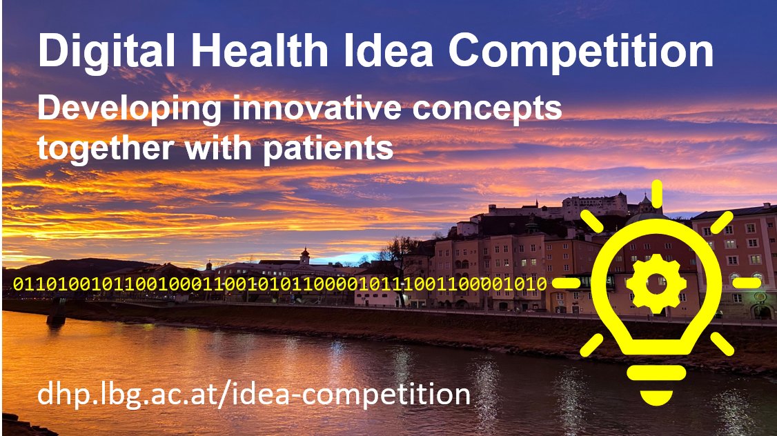 ⌚ We have updated the timeline for our 💡 “Digital Health Idea Competition – Developing innovative concepts together with patients” allowing teams more time to generate ideas and concepts. 

#digitalhealth #openinnovation #patientinvolvement