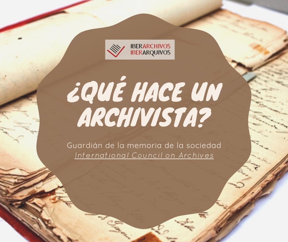 ¿Qué hace un archivista? ... ¿Tú como lo definirías?
