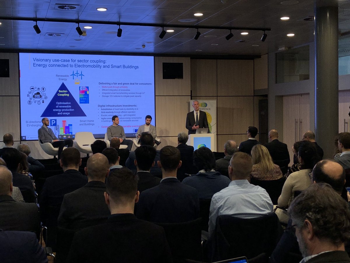 INTERRFACE H2020 (@interrfaceh) on Twitter photo Without investments the EU🇪🇺 energy data sapce will not happen - Rolf Riemenschneider DG CNECT 📍<a href="/InterrfaceH/">INTERRFACE H2020</a> Final Event - panel discussion on data exchange Without investments the EU🇪🇺 energy data sapce will not happen - Rolf Riemenschneider DG CNECT 📍<a href="/InterrfaceH/">INTERRFACE H2020</a> Final Event - panel discussion on data exchange