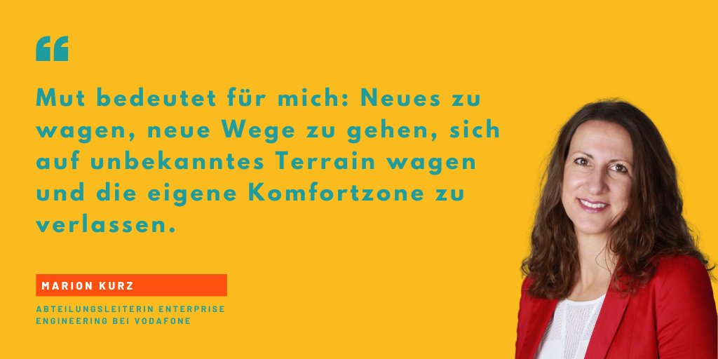 News aus dem GDW-Magazin! 🎉
Frauen in Tech sind in Deutschland nach wie vor in der Minderheit. Das findet auch Marion Kurz, Abteilungsleiterin Enterprise Engineering bei <a href="/vodafone_de/">Vodafone Deutschland</a>. Sie erzählt uns von ihren Erfahrungen und Learnings. Jetzt lesen: lnkd.in/d_yxcSSh