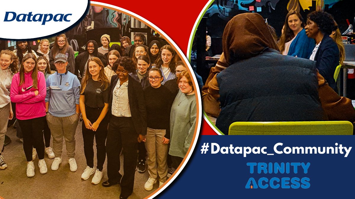 Datapac's own Munyaradzi O' Keeffe recently joined @AccessTCD access to deliver a CodePlus career talk, helping to promote gender equality in IT and tech related fields. #technology #STEMeducation #Datapac_Community datapac.com/codeplus-empow…