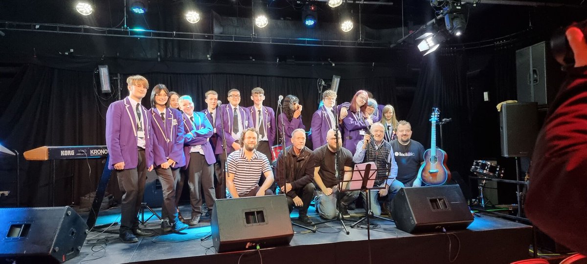 Our Year 11 music students have been working with <a href="/Inclusic1/">Inclusic</a>  for the past half term and this week they performed in front of a live audience at Newhampton Arts Centre. Thank you Mrs Barnshaw for sharing with us.