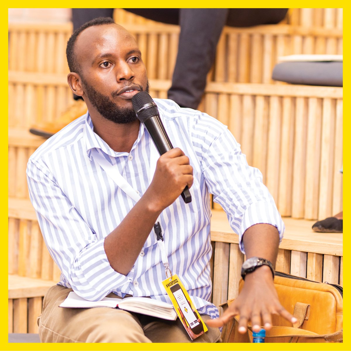 ACEN_Rwanda's tweet photo. A very interaction session on financing #CircularEconomy at the World Circular Economy Forum 2022 #WCEF2022 #RwandaStudio! https://t.co/Qhzt3qBYIr