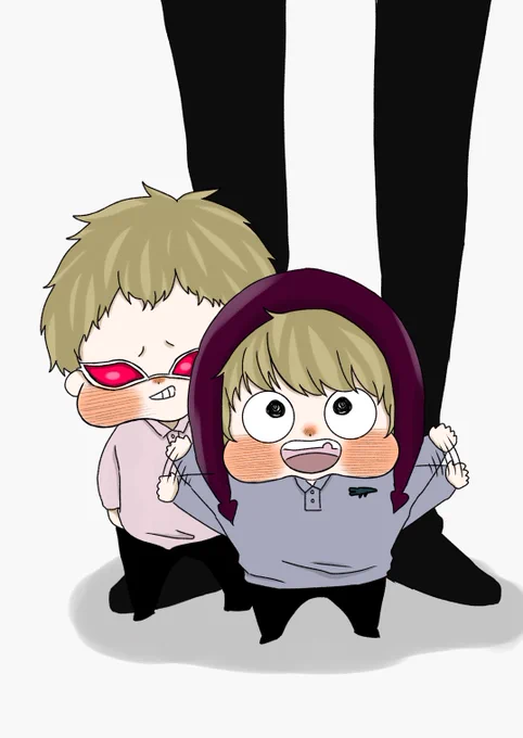 とりあえず自分で描いてみました。お子様と保護者との感動の再会  