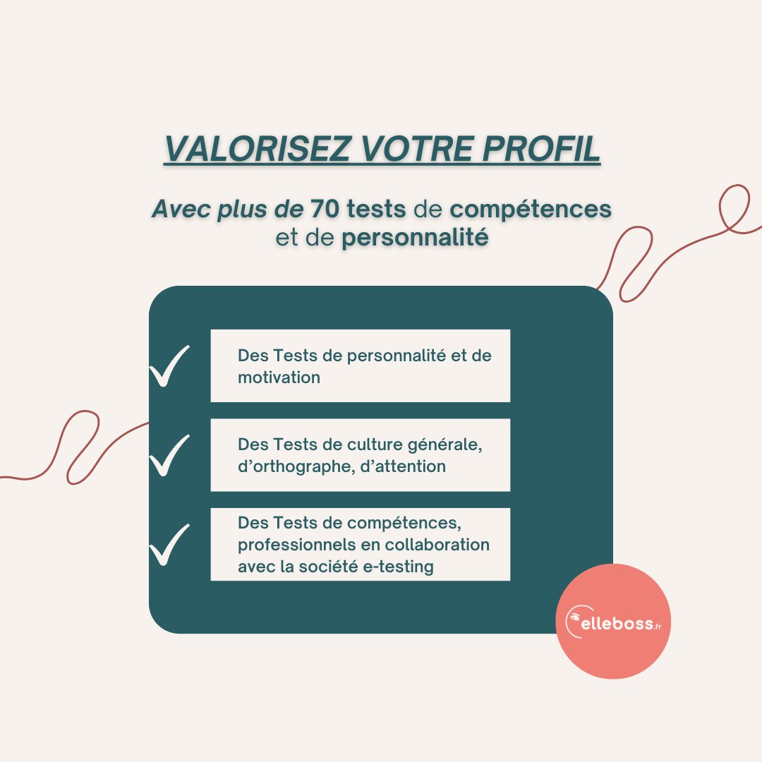 EllebossF's tweet image. elleboss.fr INNOVE ! 🎉Cet hiver, venez vous c.h.a.l.l.e.n.g.e.r. !💥

Découvrez nos tests intégrés🚀elleboss.fr/Catalogue-E-te…

#etesting #reconversionprofessionnelle #formations #recrutement #HR #hiring #job #entreprisesfrancaises #formation #business #freelances