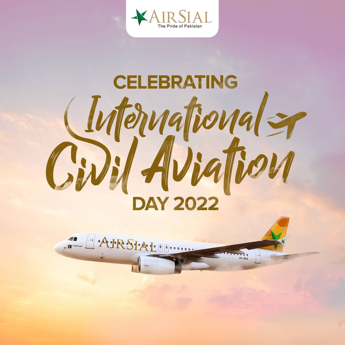 Celebrating #InternationalCivilAviationDay 2022 ✈️
#AirSial - The Pride of #Pakistan