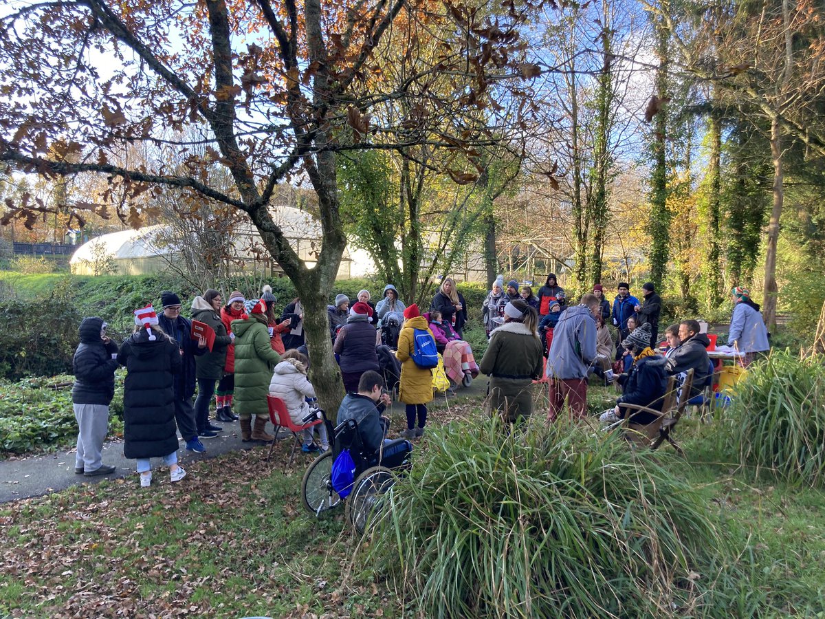 InfocusWestHill's tweet photo. We’re having #Christmas celebrations at West Hill with fire, Father Christmas &amp; mince pies https://t.co/7PkpRIjWhQ