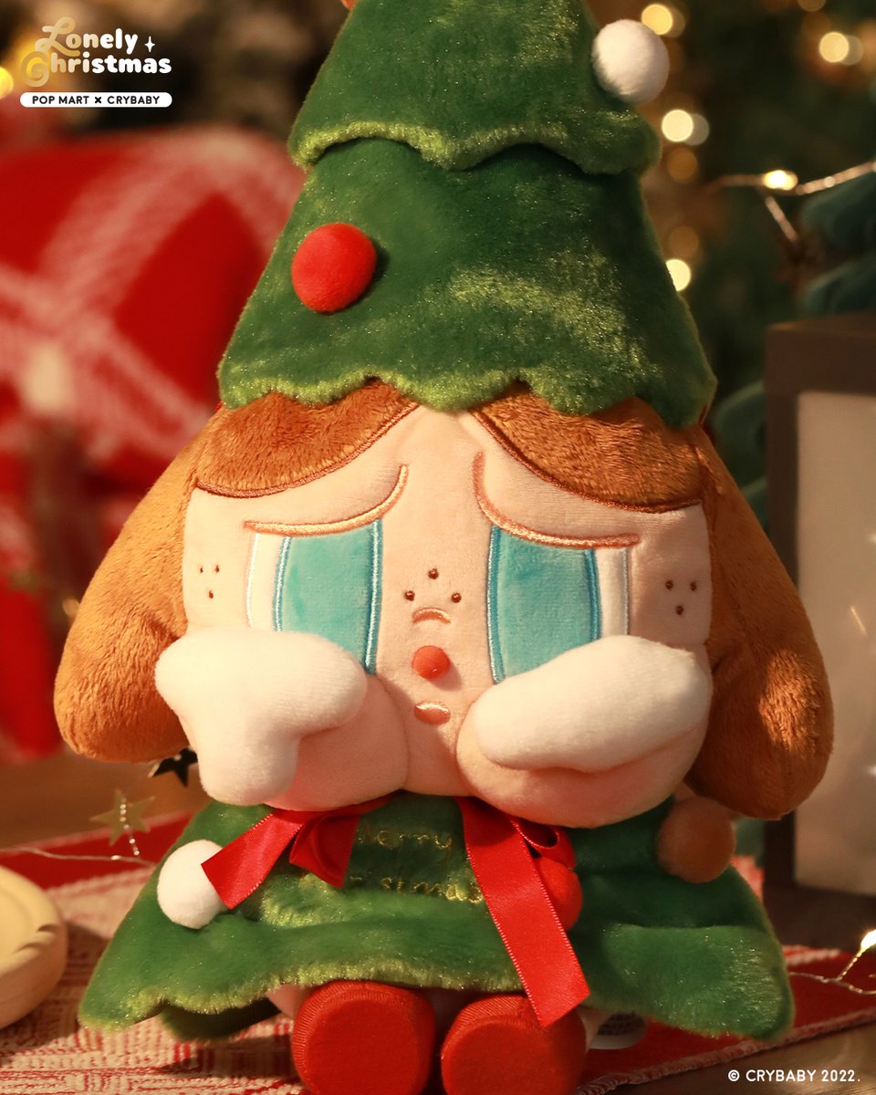 🆕🎄🆕Crybaby Lonely Christmas ぬいぐるみ🆕🎁🆕 泣き顔のCrybaby