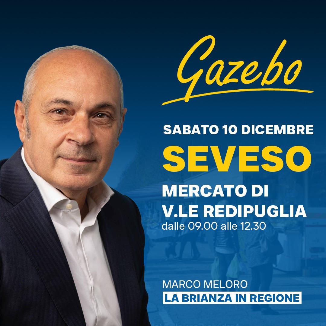 marcomeloro's tweet photo. Sabato 10 dicembre ci vediamo a Seveso, al mercato di v.le Redipuglia, per parlare di progetti ed idee.

#marcomeloro
#labrianzainregione #monza #fratelliditalia #governoitaliano #eventomonza #incontromonza #monzabrianza https://t.co/W4WAJezm5N