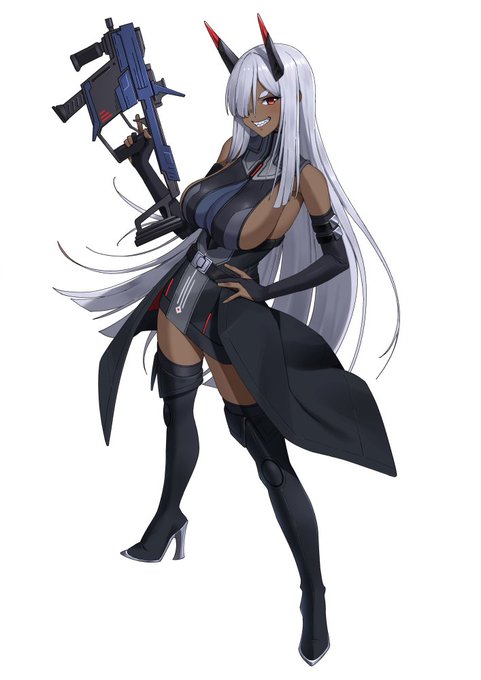 Skeb納品しました!
久しぶりのキャラデザインのリクエスト楽しく描かせていただきました～✨
 https://t.co/qxWFrUkcTu 