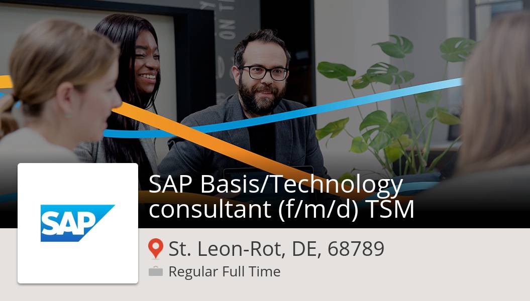 #SAP stellt eine/n SAP Basis/#Technology #consultant (f/m/d) TSM ein, bewerbe dich jetzt! (#StLeonRotDE68789) #stelle workfor.us/lifeatsap/db4i #JobsAtSAP