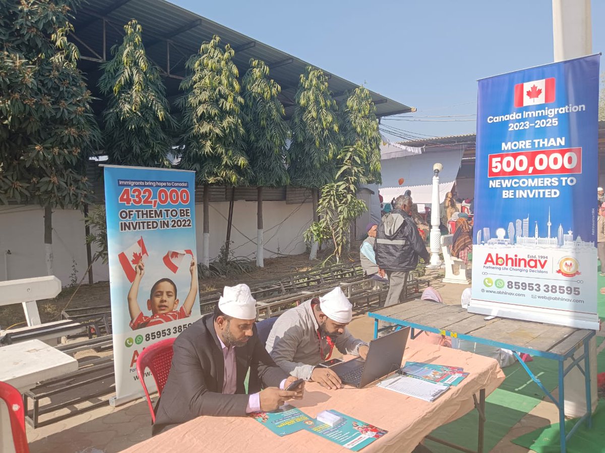 Jobs__visas's tweet photo. Satsang at Batala, Amritsar with @abhinavimmi
For more information call us at +91-8595338595 or drop an email to us at web@jobsvisas.com.
#satsang #immigration #migration #abhinavimmigration #fulfillingdreamssince1994 #SayYesToImmigration #abhinavsince1994 #jobsvisas https://t.co/hBsFHaZOui