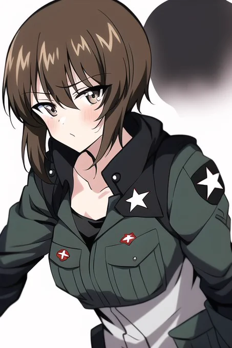 #NovelAI 胸キュンまほさん(*'`) 