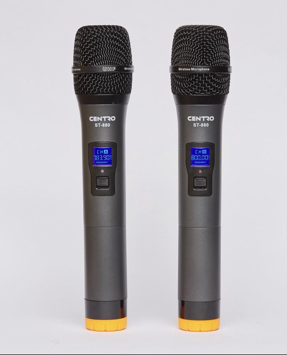 Centro_audio's tweet photo. Be the “CENTRO” of attention!

ST880 Ultra High Frequency Dual wireless Microphone.

#centro#gear#upgrade#audio#microphone#lovemusic#studio#recording#mic#music#sound#wireless#singing#karaoke#musician#stage# https://t.co/Cfhj9zc80f