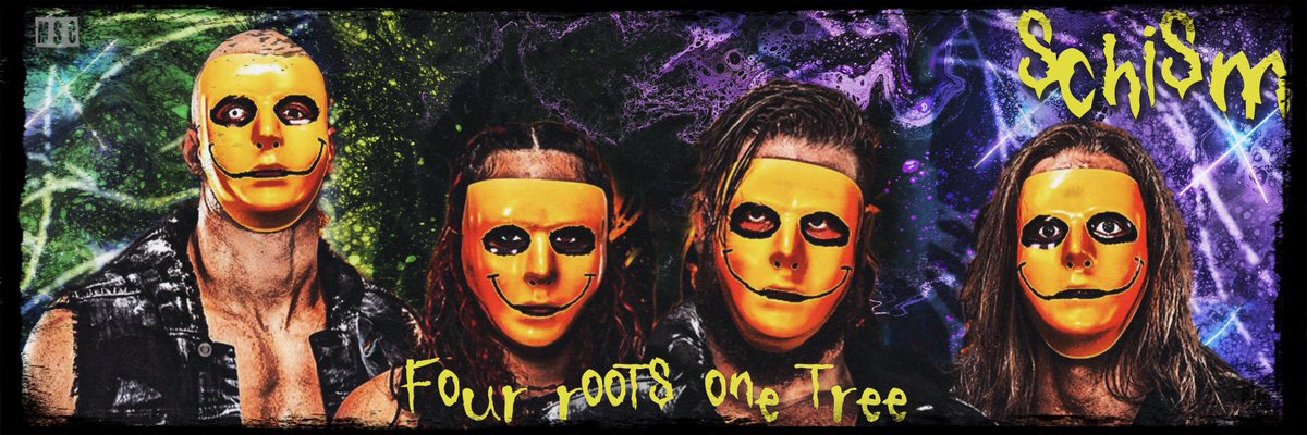 Four roots one tree 💥
free to use schism banner
<a href="/JoeGacy/">Joe 6acy</a> @AvaRaineWWE @RipFowlerWWE <a href="/Jagger_WWE/">the thing on 𝕏</a> 
#WWENXT
#Schism