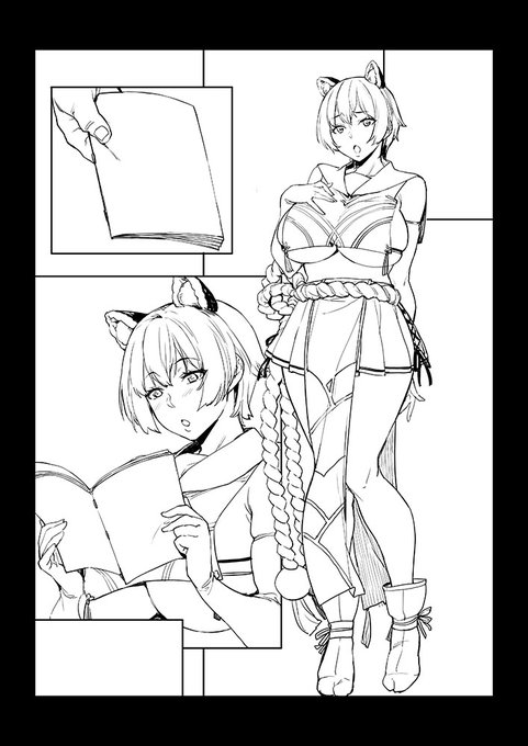 冬コミ原稿ようやくペン入れ～
もう7日やんけ( ˘ω˘)スヤァ 