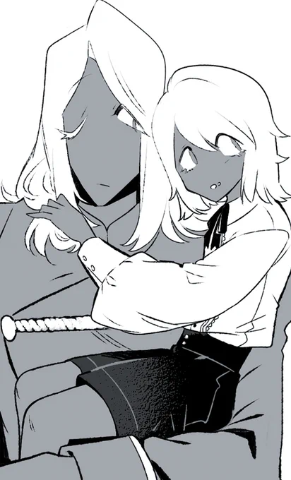 現ルルノと子ルルノ。ヤマ無しオチ無し 