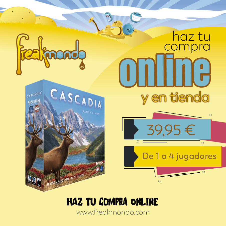 CASCADIA
Haz tu compra online.
freakmondo.com
Ayúdanos y comparte esta publicación. Dale a like, guarda y comparte.
.
#freakmondo #navidad #juegosdemesa #merchandasing #granada #callecruz #friki