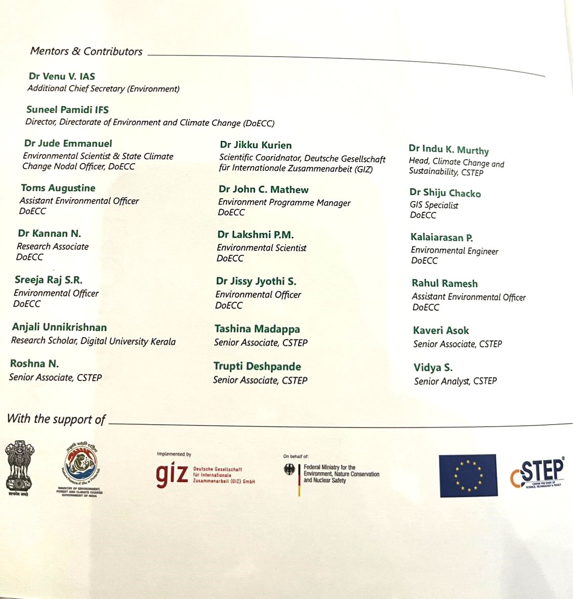 CSTEP_India's tweet photo. The ‘#Kerala State Action Plan on #ClimateChange’ was unveiled by @CMOKerala at the ‘India Climate and Development Partners Meet’. Congratulations to #CSTEP's #Climate team who worked with the state authorities to draft the plan.
#ClimateCrisis #ClimateAction #SAPCC https://t.co/a84BZ7Pcwc