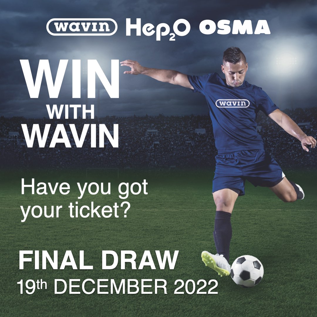 Have you got your ticket yet? Join in before 19th December to Win with Wavin! Find out more here hubs.ly/Q01v4cwh0