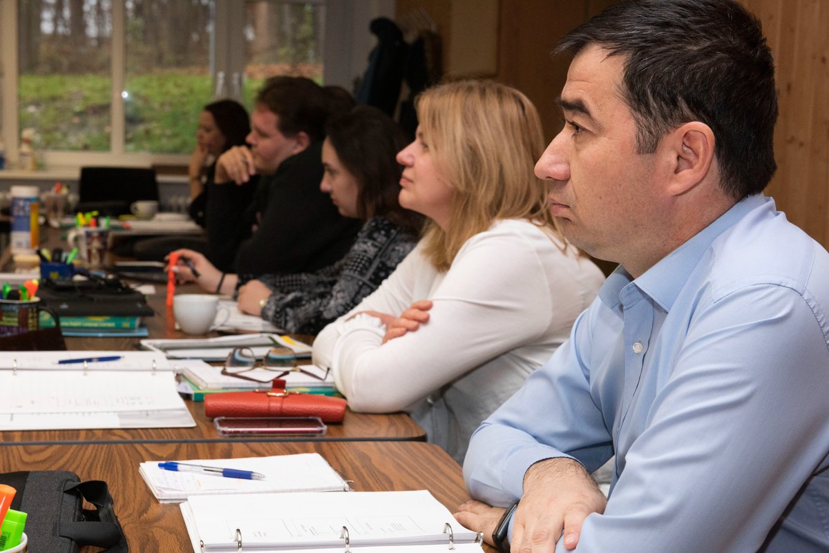 Marshall_Center's tweet photo. #GCMC's #PLTCE is holding its last course for the year—the #Language Standards &amp; Assessment Seminar held 11/29-12/8. This iteration, facilitated by experts from France, North Macedonia and PLTCE, is composed of a diverse group of 15 participants from 11 different countries. https://t.co/DkDaixC2pd