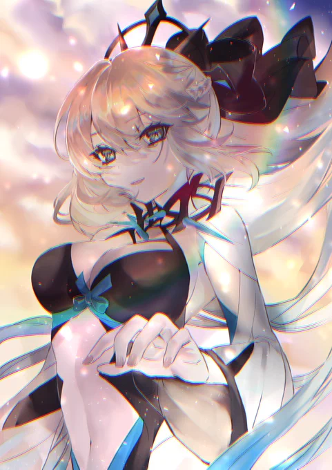 初々しい我が君#モルガン #FGO 