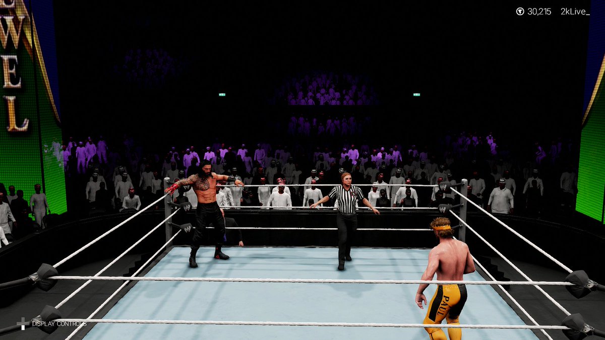 work in progress..... Crown Jewel '22 Arena Mod w/ Saudi Arabian Crowd for #WWE2k19  

#WWE