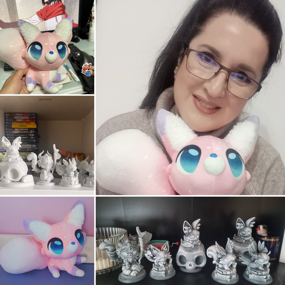 Gm 🦊☀️

Some of the plushies and miniatures from our tiny shop. Seeing our friends so happy with them is the best reward for us! 

If you would like to adopt an irl familiar have a look at our shop below 🥰⬇️