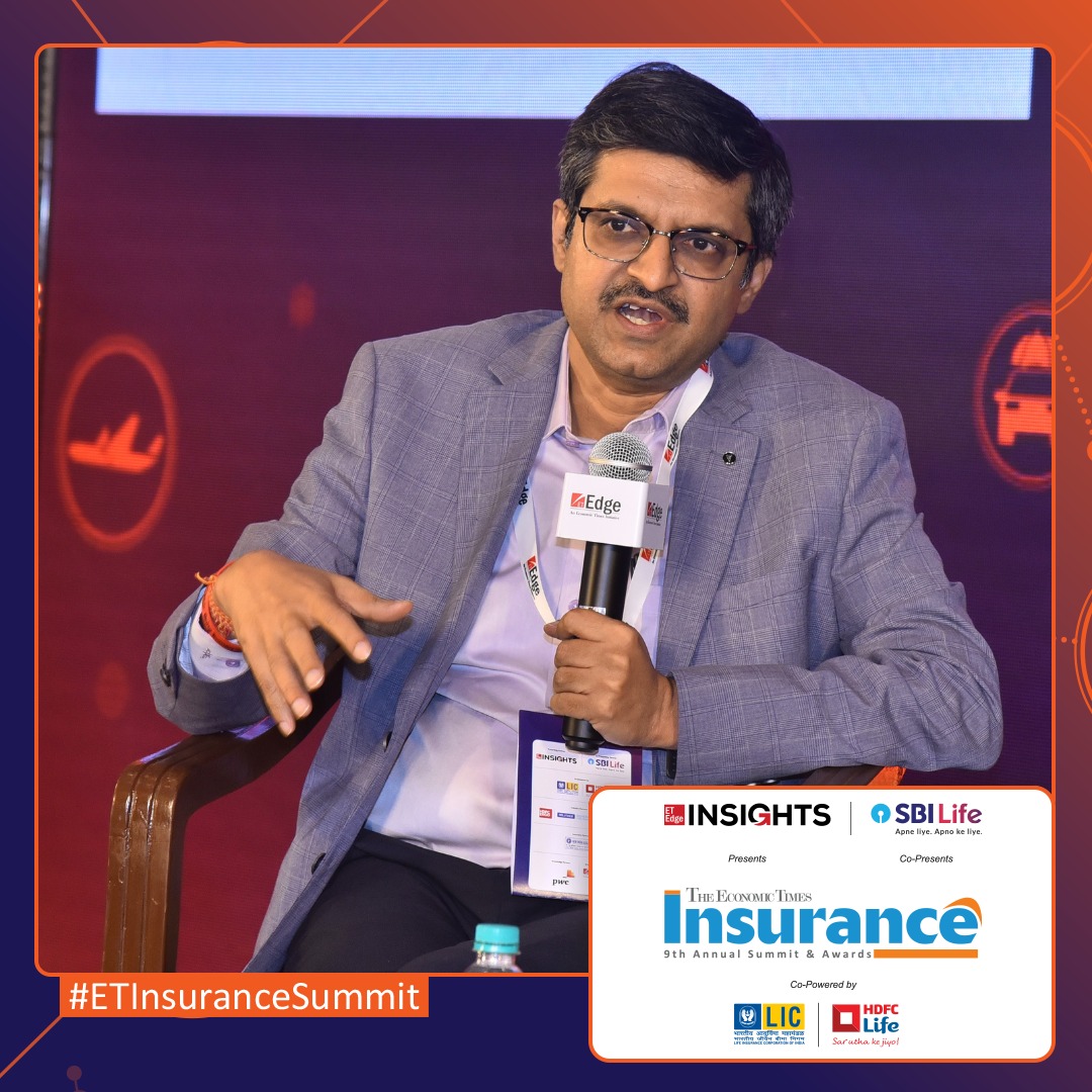 ET_Edge's tweet photo. #ETInsuranceSummit | "Regulators and the government are the most important emerging stakeholders as our company ecosystem develops. It's important to keep up with technology if you want to survive in that ecosystem. https://t.co/7Xvb76UTvu