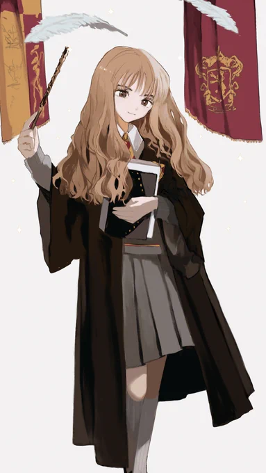#今年も残りわずかなので今年一番伸びた絵を貼る見た絵描きさんも強制でやるハーマイオニー 