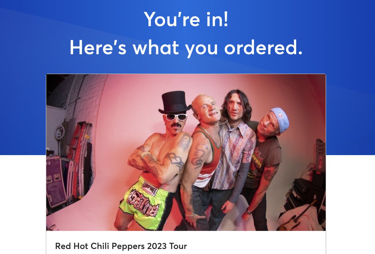 paddison_p's tweet photo. 2023 - turning 30 at glasto with my bff, marrying the loml and now THIS. 🤩 https://t.co/ofdGQ9bzA1