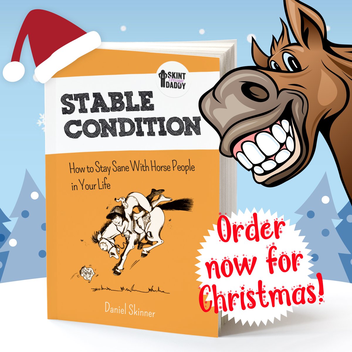 <Noddy Holder scream> IT'S (nearly) CHRIIISTMAAAAASS!!

Please remember with postal strikes that it's best to order ASAP for a Christmas delivery!

skintdressagedaddy.com/product/stable…