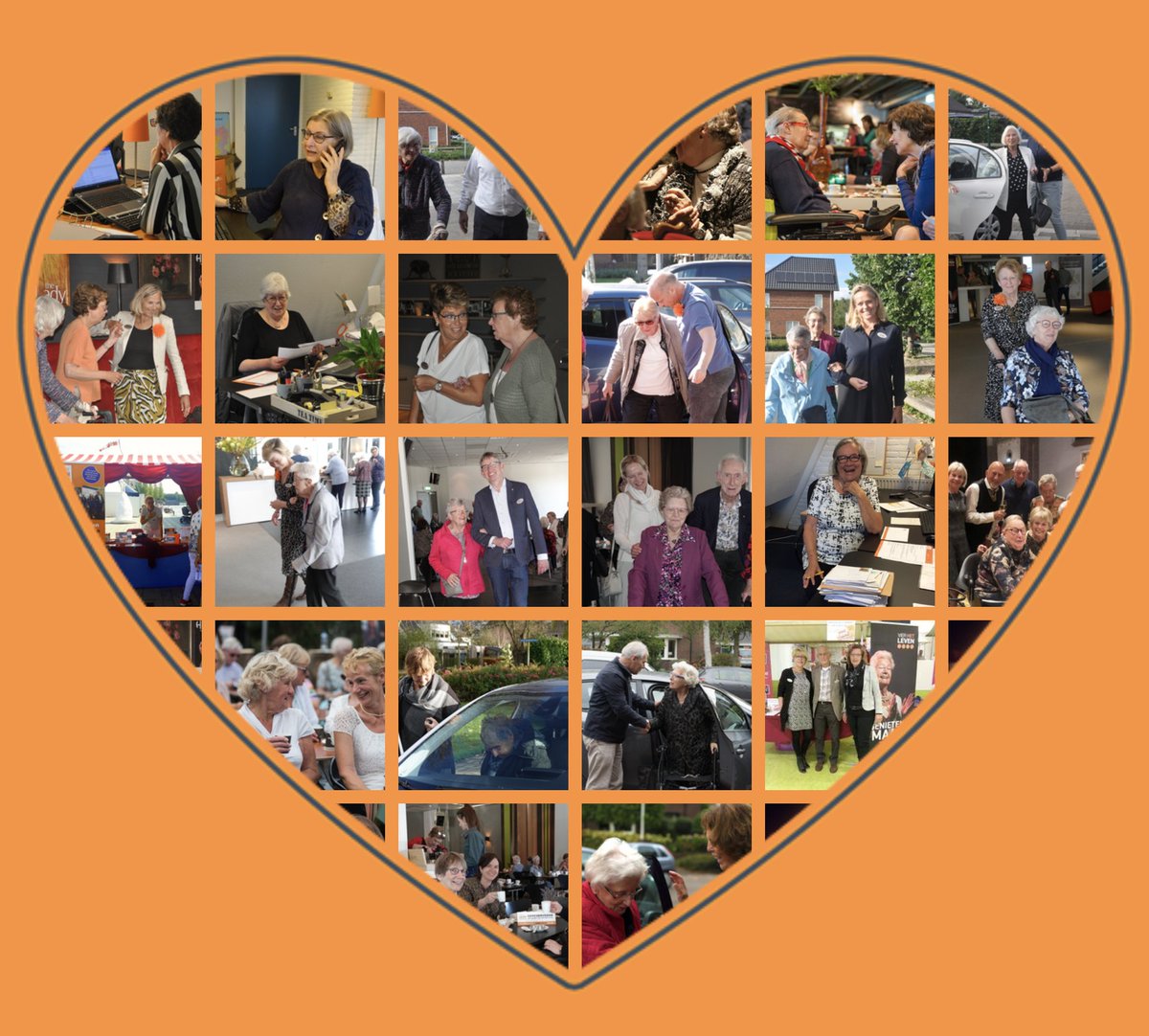 Vandaag is het #nationalevrijwilligersdag! De dag om even stil te staan bij het fantastische werk van onze Vier het Leven-vrijwilligers die er met z’n allen voor zorgen dat zoveel ouderen kunnen genieten van een gezellige middag of avond uit. Bedankt voor jullie hulp en inzet!