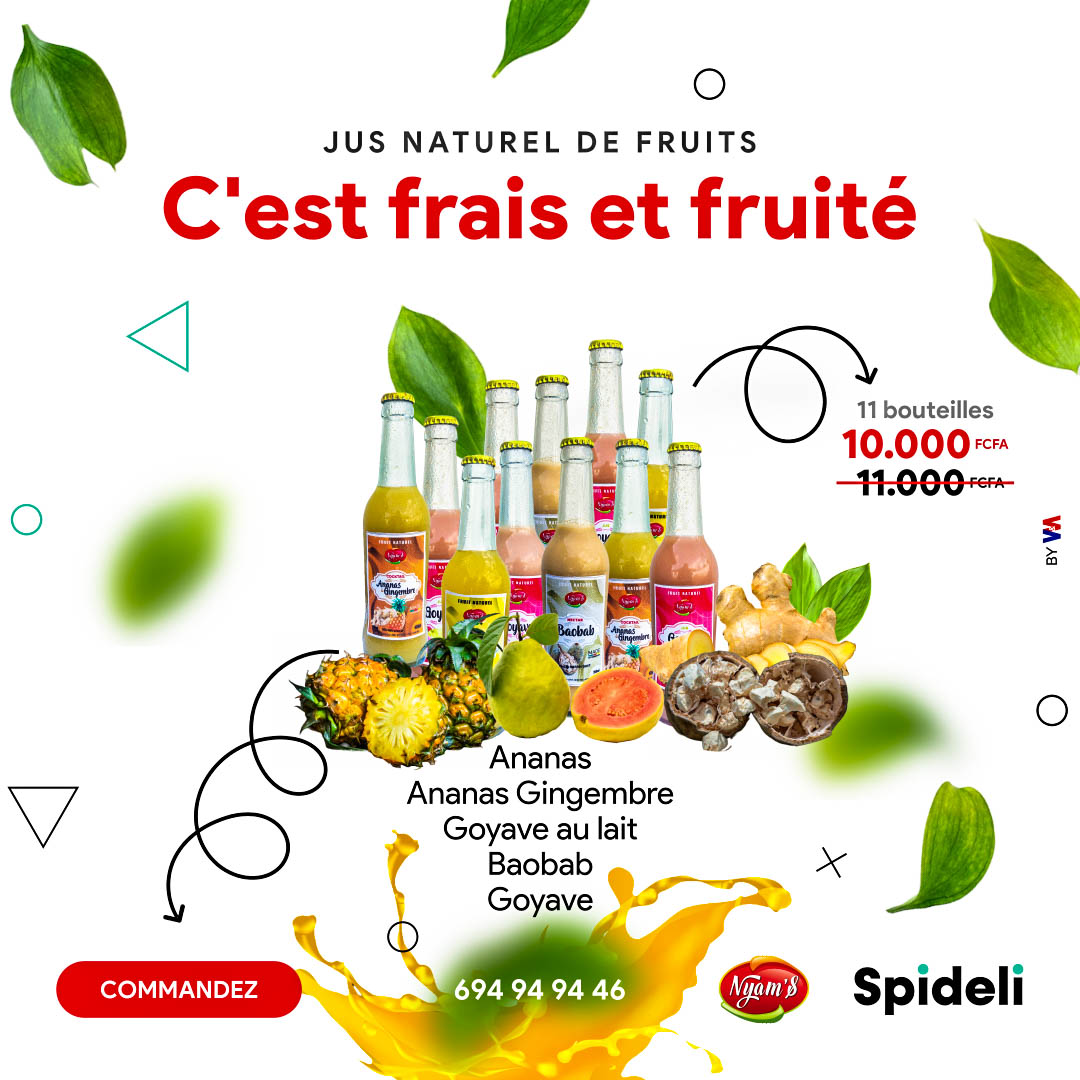 spideli24's tweet photo. Expรฉrimentรฉ de nouvelles sensations de fraรฎcheur au goรปt fruitรฉ des jus Naturels #Nyam's offres spรฉciales 11 bouteilles ร #10000f alors qu'attendez vous ?!!!! ๐๐
Contact: 694 94 94 46 ๐๏ธ ๐
Email: contact@spideli.com
#jus #juice #livraison #spideli #naturel #natural https://t.co/yFwriA9JDF