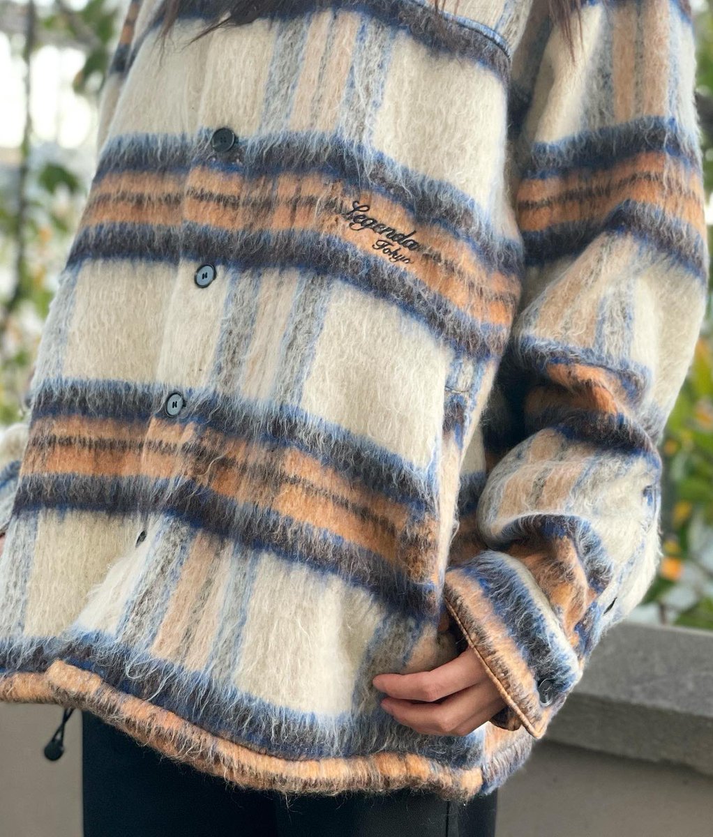 _revanto_'s tweet photo. New arrival.
[ Shaggy Check Shirts ].
@legenda_tokyo .
.
#revanto #kanazawa #legenda #legenda_tokyo #onlineshop #longsleeve #streetfashion #unisexfashion #金沢 https://t.co/bXfku7Seq8