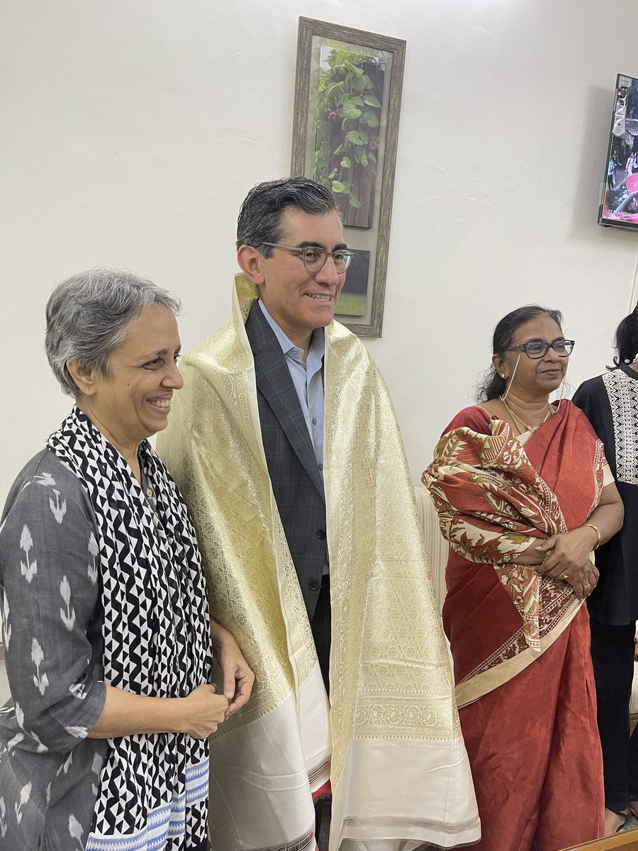 We thank our partners from <a href="/SMC_Chennai/">StellaMarisCollege Official</a> for hosting <a href="/AlamoColleges1/">Alamo Colleges District</a> delegation during our recent visit to Chennai. We value our longstanding alliance 🇮🇳 🌎 🇺🇸 and look forward to continue to strengthen our collaborations for #studentsuccess #globalcompetence <a href="/MikeFloresPHD/">Chancellor Mike Flores</a>