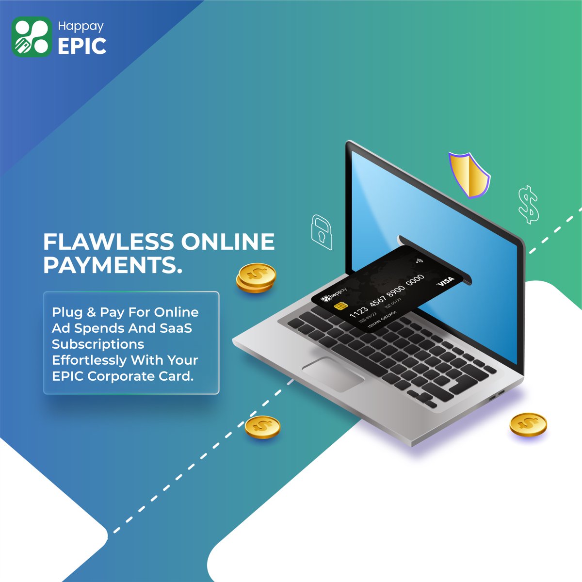 If you need your subscriptions to renew uninterrupted so that your online ads keep on churning out the desired results for your company, get The EPIC Corporate Payment Solution for your business today! 

#happay #happayEPIC #EPIC #corporatecard #corporate