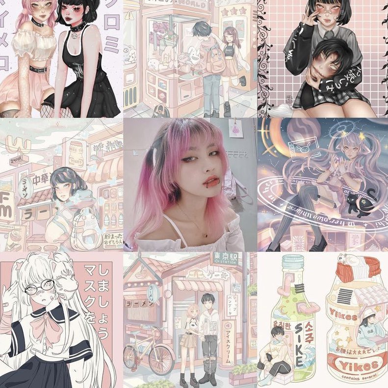 「my #artvsartist throughout the years im 」|ayana ‹3のイラスト
