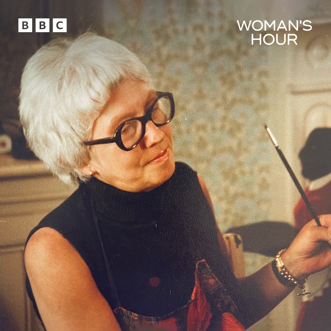 BBCWomansHour's tweet photo. 'She said 'I don't care one iota about the Tate, all I want is to give people enjoyment'

Art critic @rachelcj2 joined @EmmaBarnett to talk about the work of the artist Beryl Cook, along with Beryl’s daughter-in-law Teresa.

Listen here ⬇
