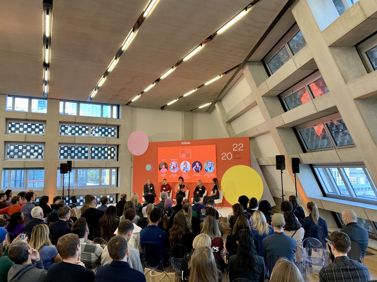 We’re at the <a href="/Tate/">Tate</a> this morning, for <a href="/Strava/">Strava</a>’s #YearInSport 2022 launch event - discussing the biggest trends in our active lives over the past year, including the rise of marathons, increasing popularity of social exercise and new trends in cycling commutes.