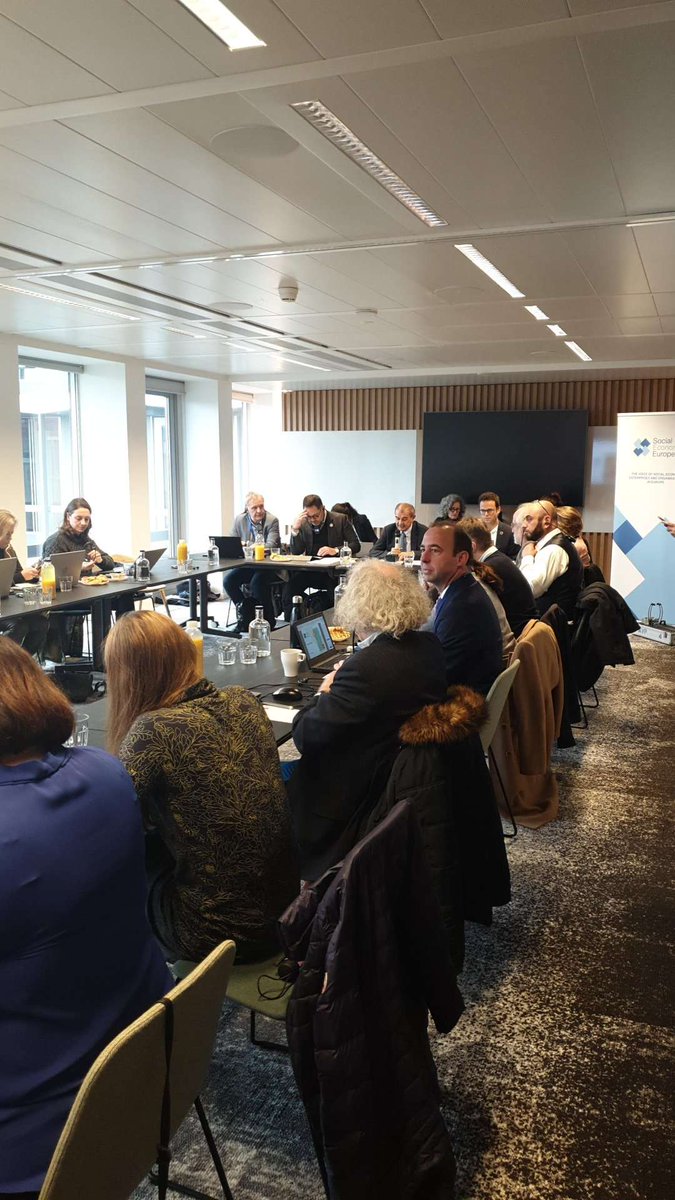 ensienetwork's tweet photo. 📢ENSIE is glad to be at the @SocialEcoEU General Assembly Meeting in Brussels!

It is a great opportunity to exchange on the #SEAP and the future of the #SocialEconomy in Europe! 
#Time2ScaleUp https://t.co/FUlTfebZIZ