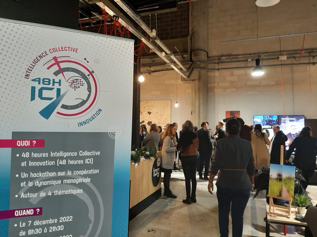 AgircArrco's tweet photo. 📣 C'est parti pour la journée du #hackathon managérial #48HeuresICI, en direct 📍 de Lille !
Les équipes @AgircArrco, @AG2RLAMONDIALE, #IRCEM, @MalakoffHumanis & @PROBTP_Groupe sont désormais formées. Laissons maintenant les 💡 idées émerger ! #LabRHManagementApprenance https://t.co/7n9y2b4r78