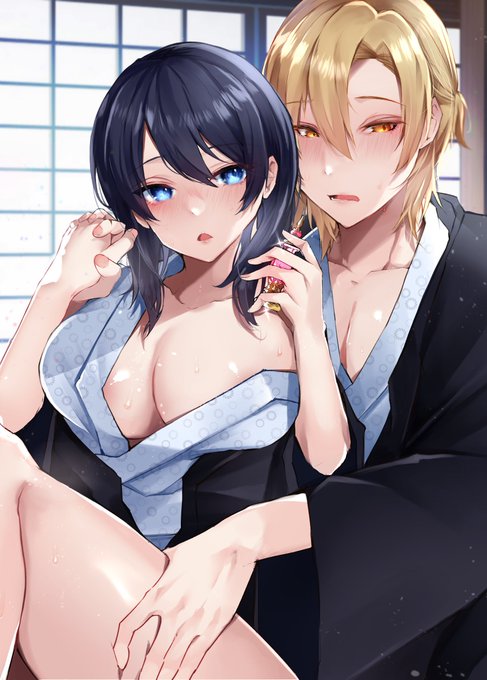 日坂樹様(@Notte314)シナリオの
ヘタレイケメン幼馴染とうっかりキメセク!?の作画を担当しました!
創作男女!年内発売らしいので
よしなにです〜
よやく↓
https://t.co/wzbnDq4uV3 #DLsiteがるまに 