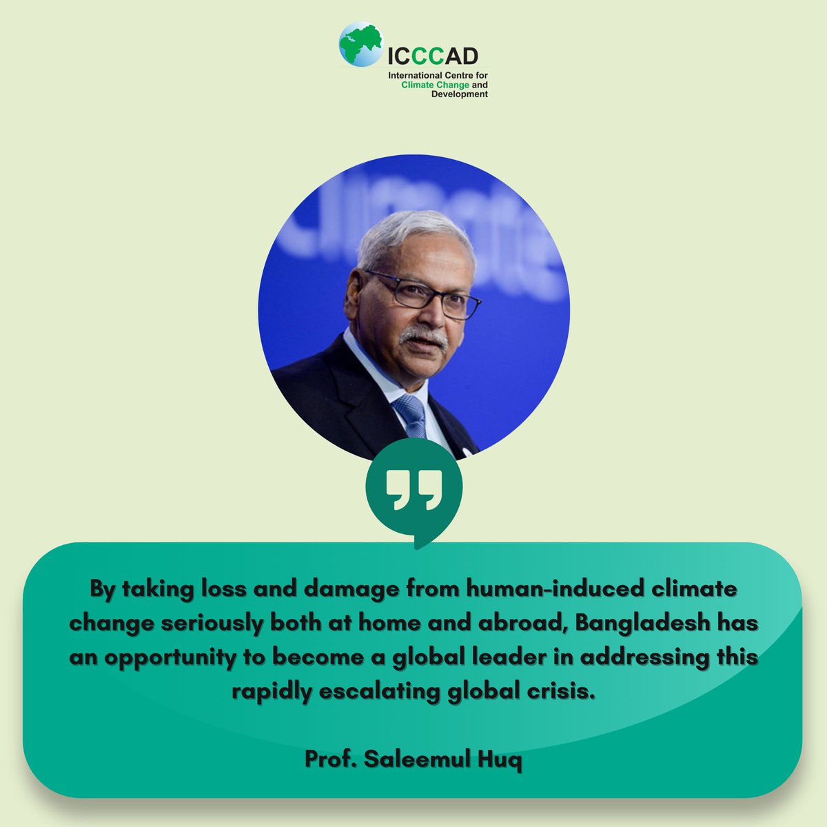 ICCCAD (@icccad) on Twitter photo Read Prof. <a href="/SaleemulHuq/">Saleemul Huq</a> latest op-ed for The Daily Star as he writes about what Bangladesh must do now as a global climate leader š
thedailystar.net/opinion/politi⦠Read Prof. <a href="/SaleemulHuq/">Saleemul Huq</a> latest op-ed for The Daily Star as he writes about what Bangladesh must do now as a global climate leader š
thedailystar.net/opinion/politiā¦